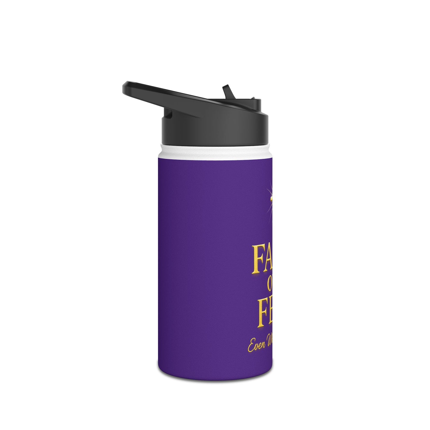 Stainless Steel Water Bottle, Standard Lid