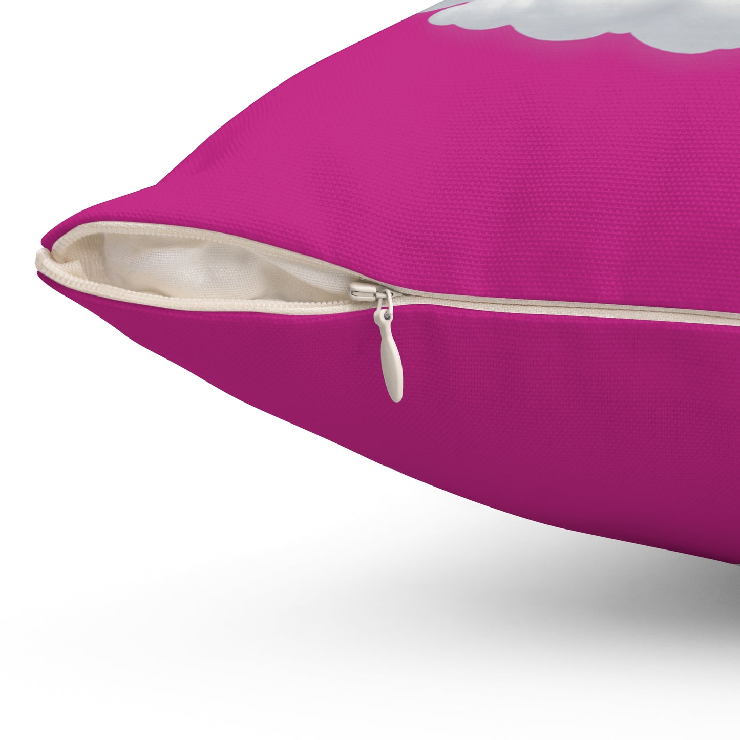 Spun Polyester Square Pillow