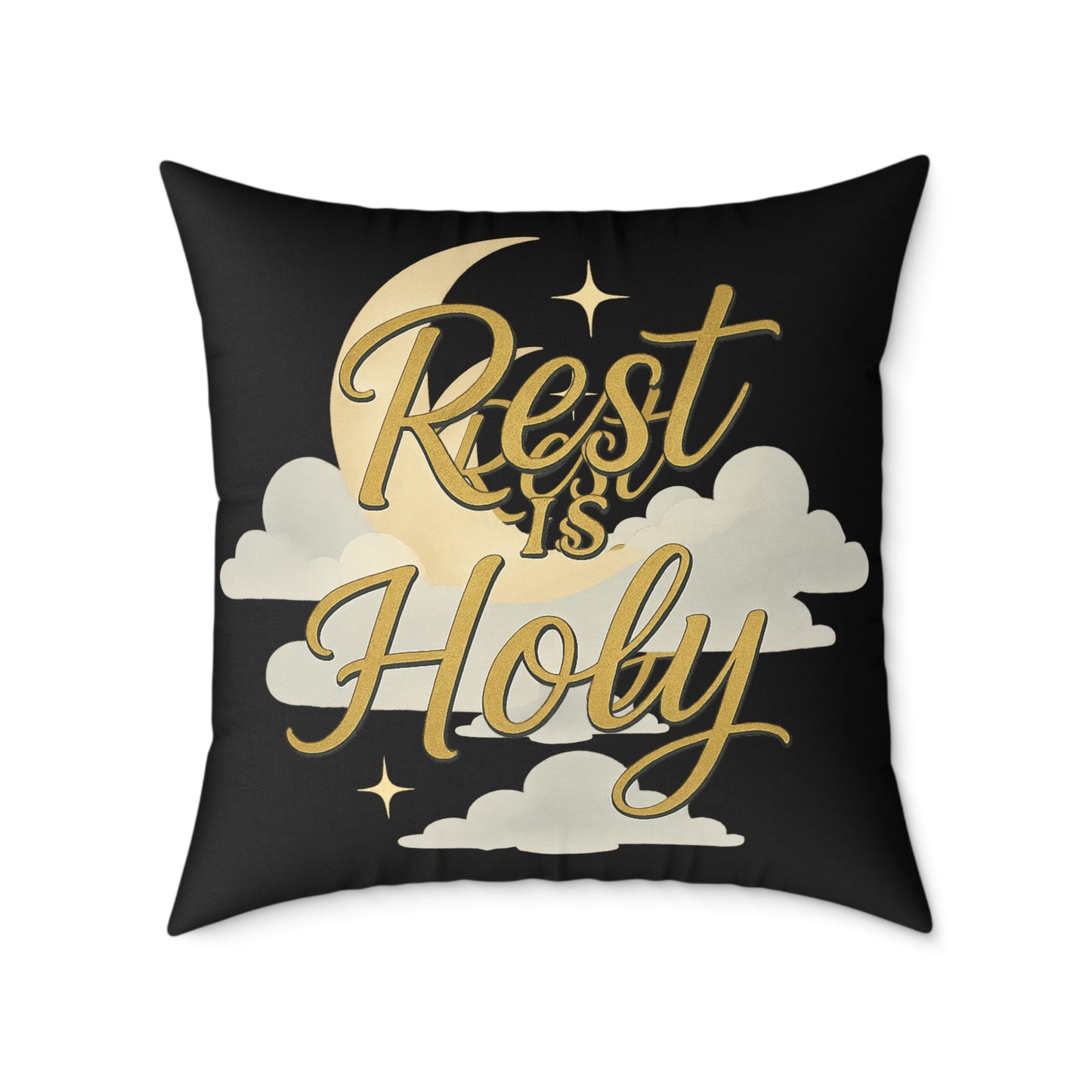 Square Poly Canvas Pillow