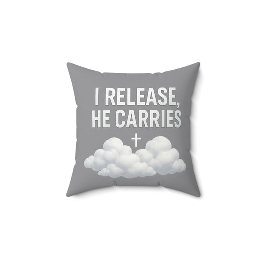 Faith-Inspired Decorative Pillow