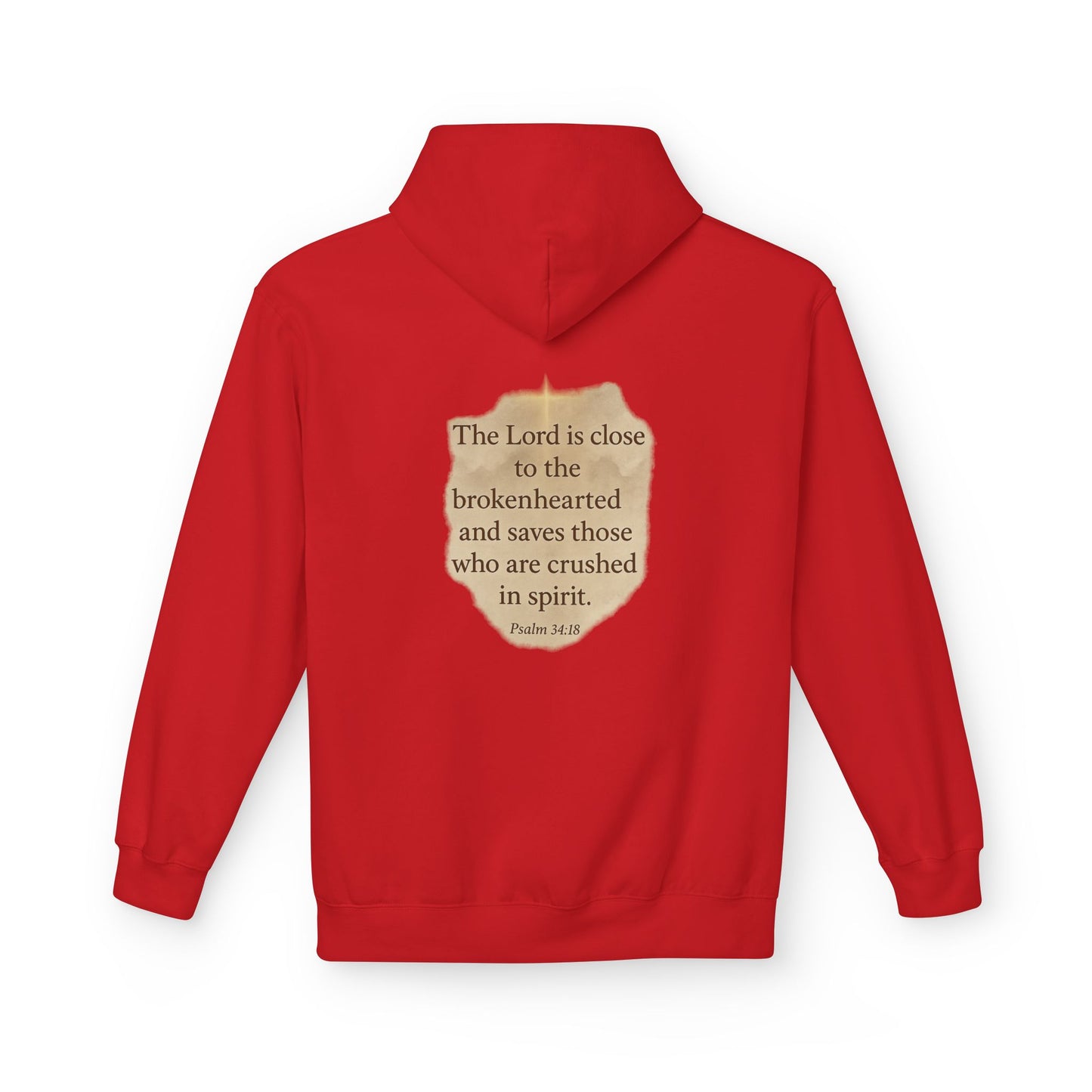 Comforting Quote Hoodie, Unisex Fleece Sweatshirt, Inspirational Apparel, Gift for Friend, Cozy Layering Piece