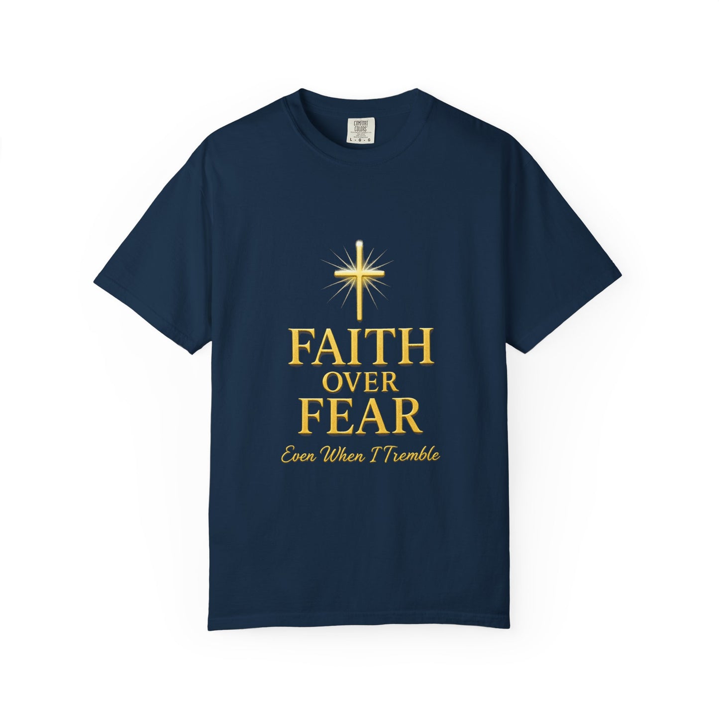 Faith Over Fear Unisex T-Shirt | Inspirational Tee for Faith lovers, Believers, Christians, Motivational Gifts, Everyday Wear