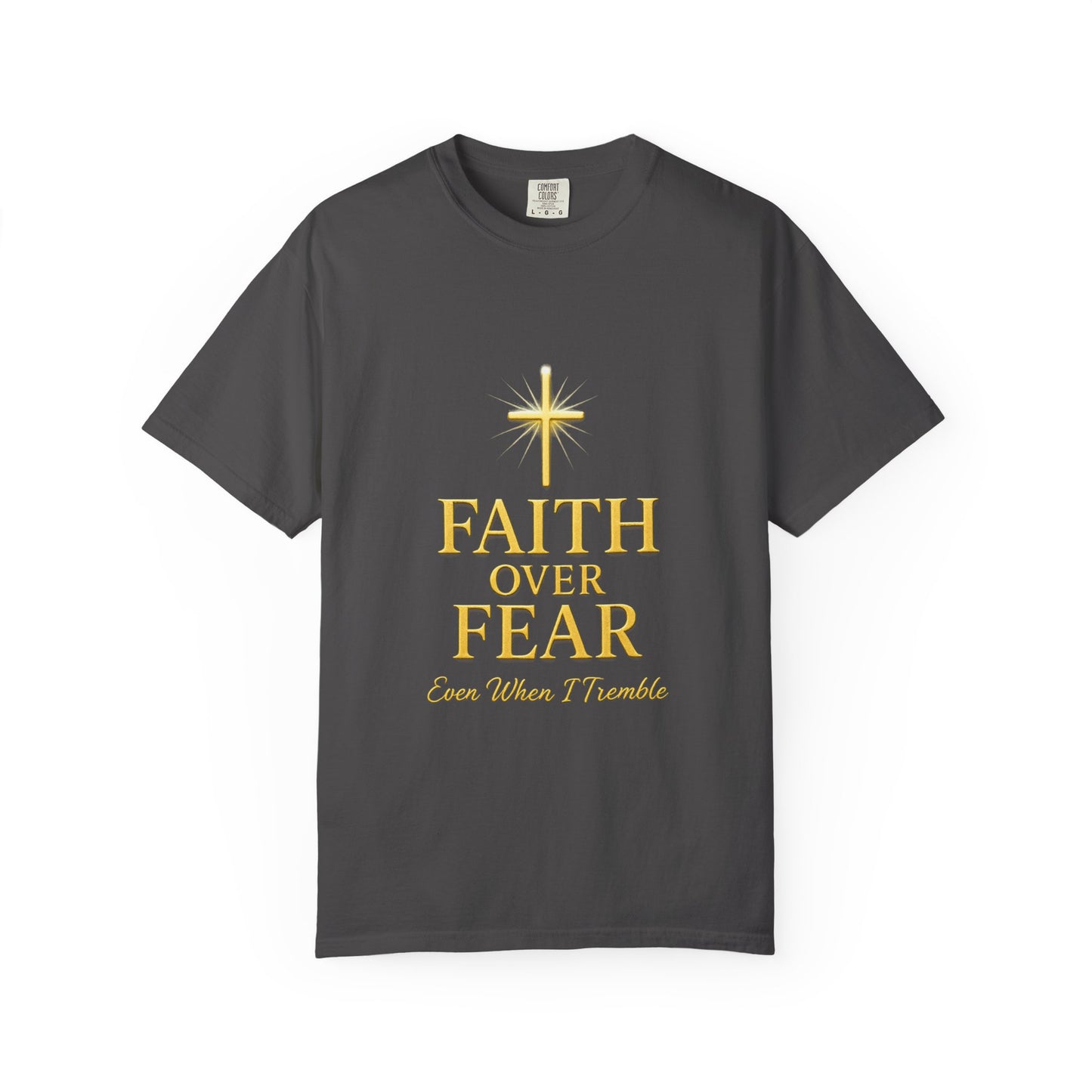 Faith Over Fear Unisex T-Shirt | Inspirational Tee for Faith lovers, Believers, Christians, Motivational Gifts, Everyday Wear