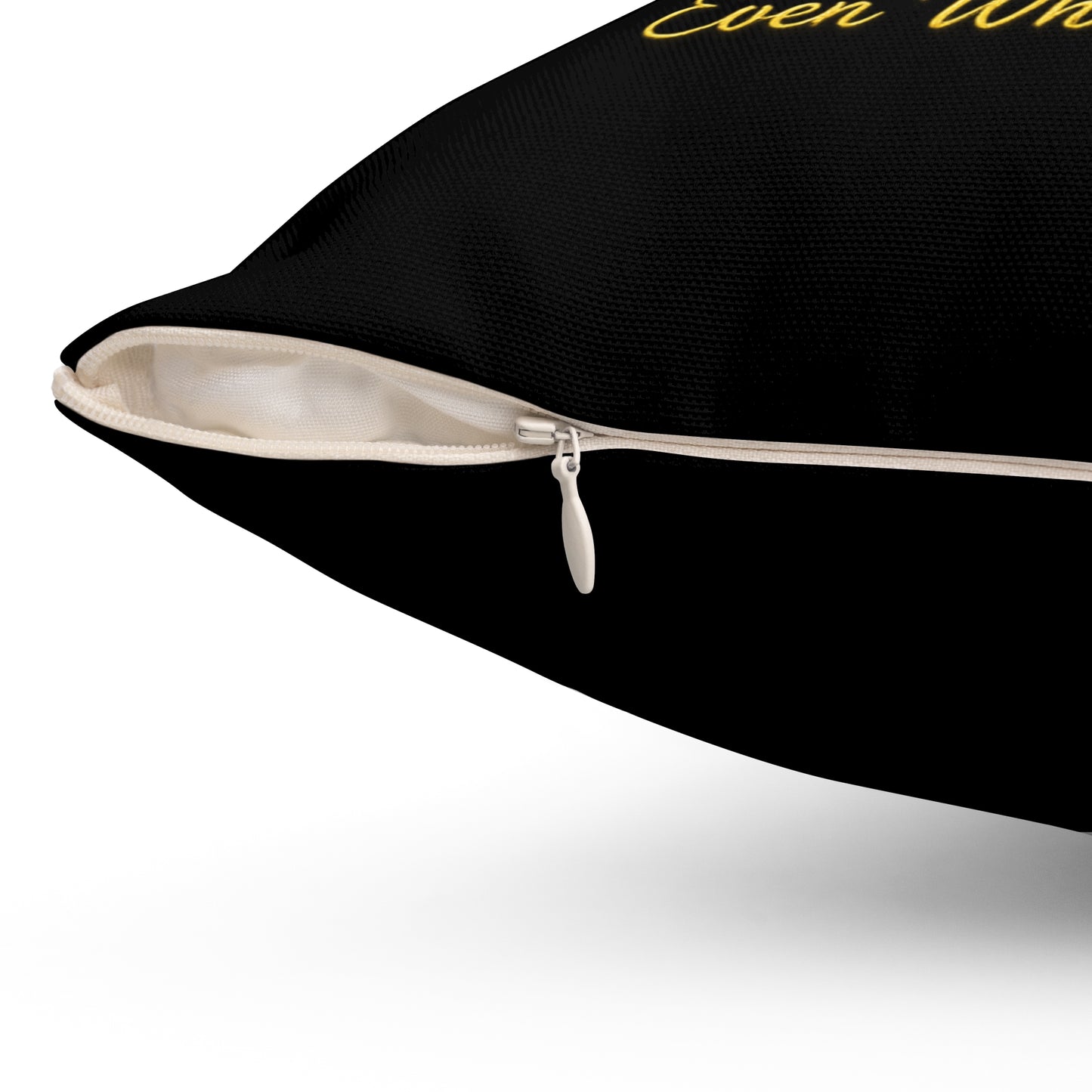 Faith Over Fear Inspirational Pillow, Motivational Decor, Christian Home Accent, Gift for Believers, Cozy Throw Pillow