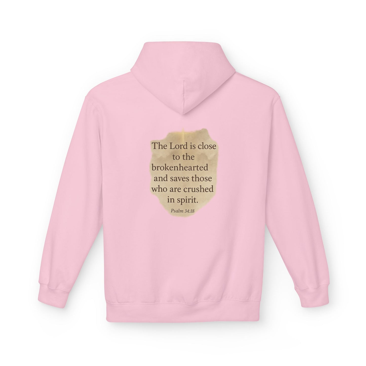 Comforting Quote Hoodie, Unisex Fleece Sweatshirt, Inspirational Apparel, Gift for Friend, Cozy Layering Piece