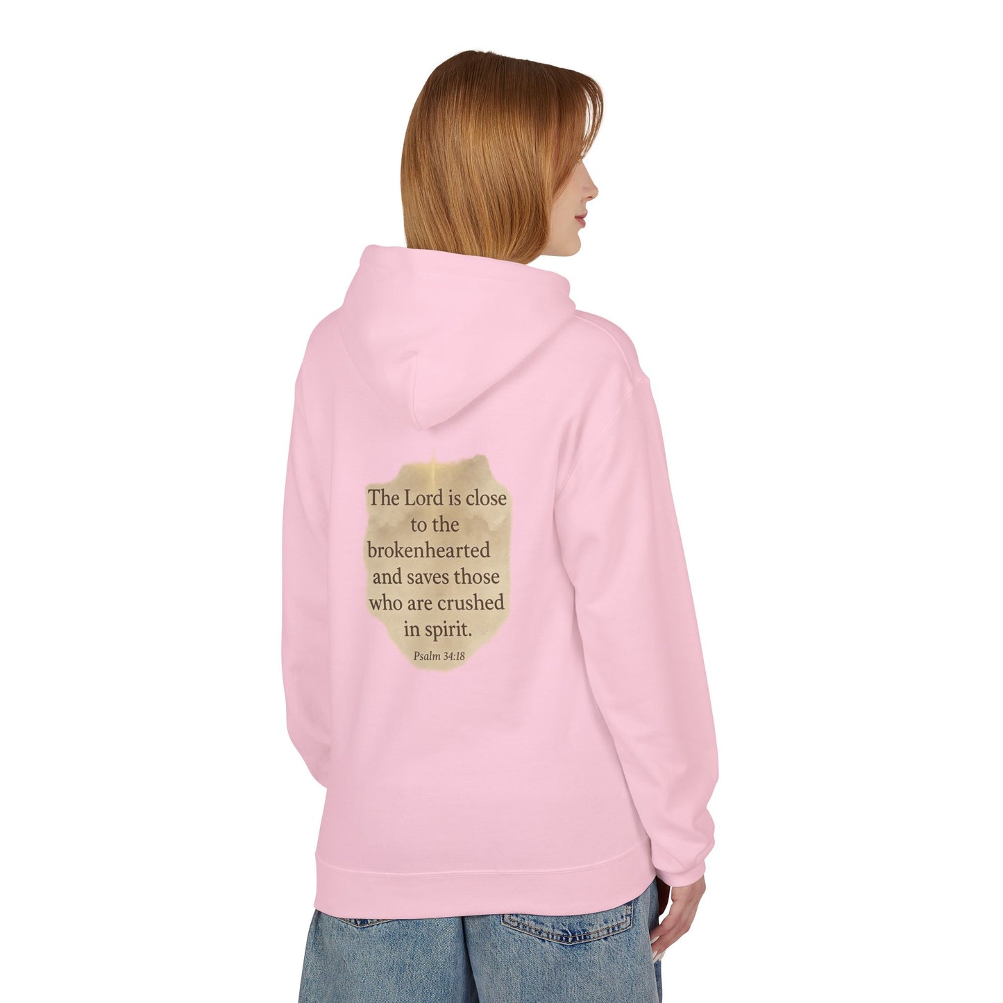 Comforting Quote Hoodie, Unisex Fleece Sweatshirt, Inspirational Apparel, Gift for Friend, Cozy Layering Piece