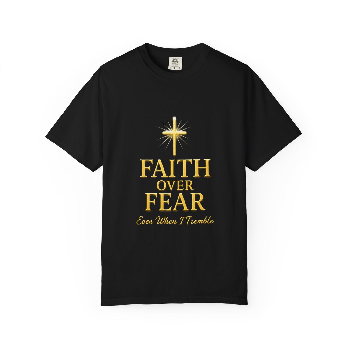 Faith Over Fear Unisex T-Shirt | Inspirational Tee for Faith lovers, Believers, Christians, Motivational Gifts, Everyday Wear