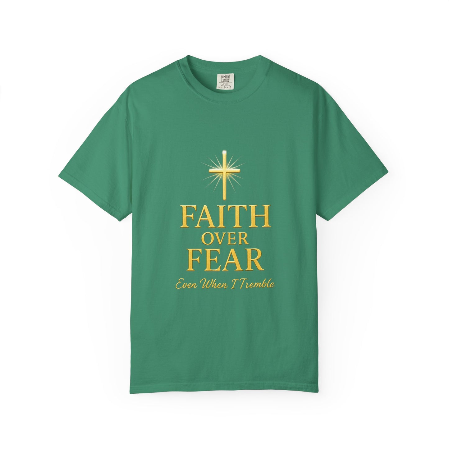 Faith Over Fear Unisex T-Shirt | Inspirational Tee for Faith lovers, Believers, Christians, Motivational Gifts, Everyday Wear