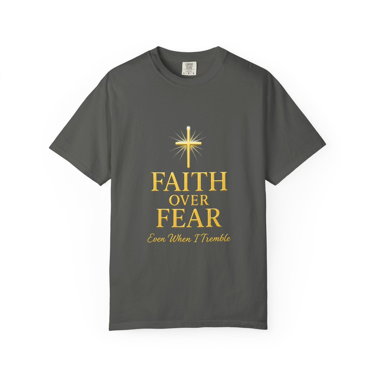 Faith Over Fear Unisex T-Shirt | Inspirational Tee for Faith lovers, Believers, Christians, Motivational Gifts, Everyday Wear