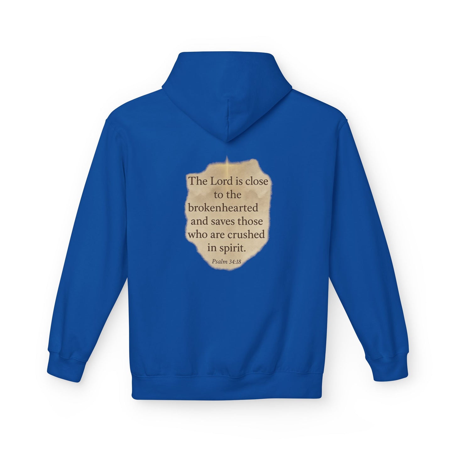 Comforting Quote Hoodie, Unisex Fleece Sweatshirt, Inspirational Apparel, Gift for Friend, Cozy Layering Piece