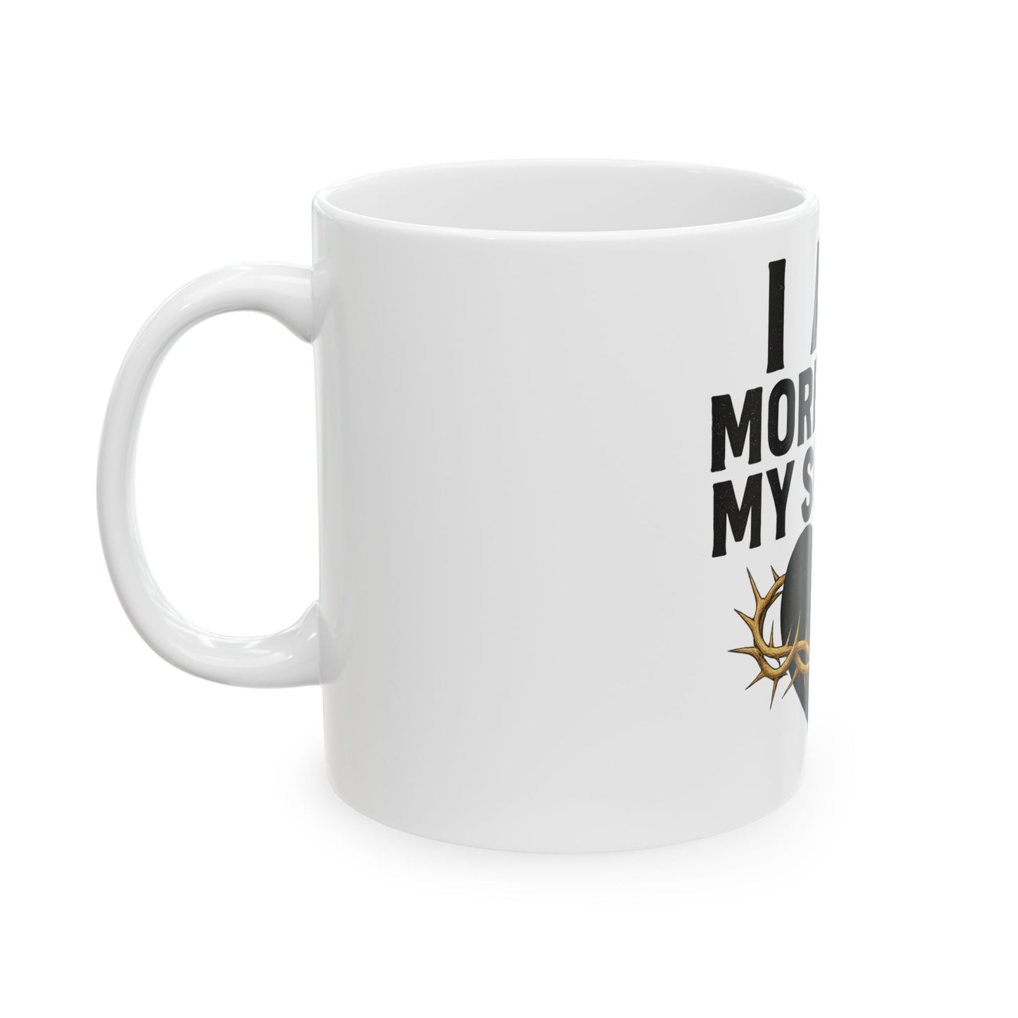 Empowering Ceramic Mug - More Than My Scars | Inspirational Gifts, Self-Love, Motivational Mug, Home & Office Decor