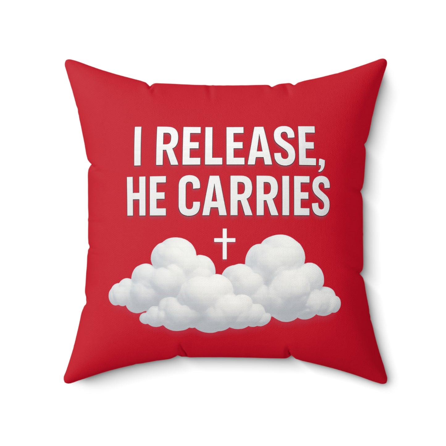 Faith-Inspired Throw Pillow with Inspirational Quote, Cozy Home Decor, Perfect Gift for Christians, Spiritual Living Room Accent, Red [...]