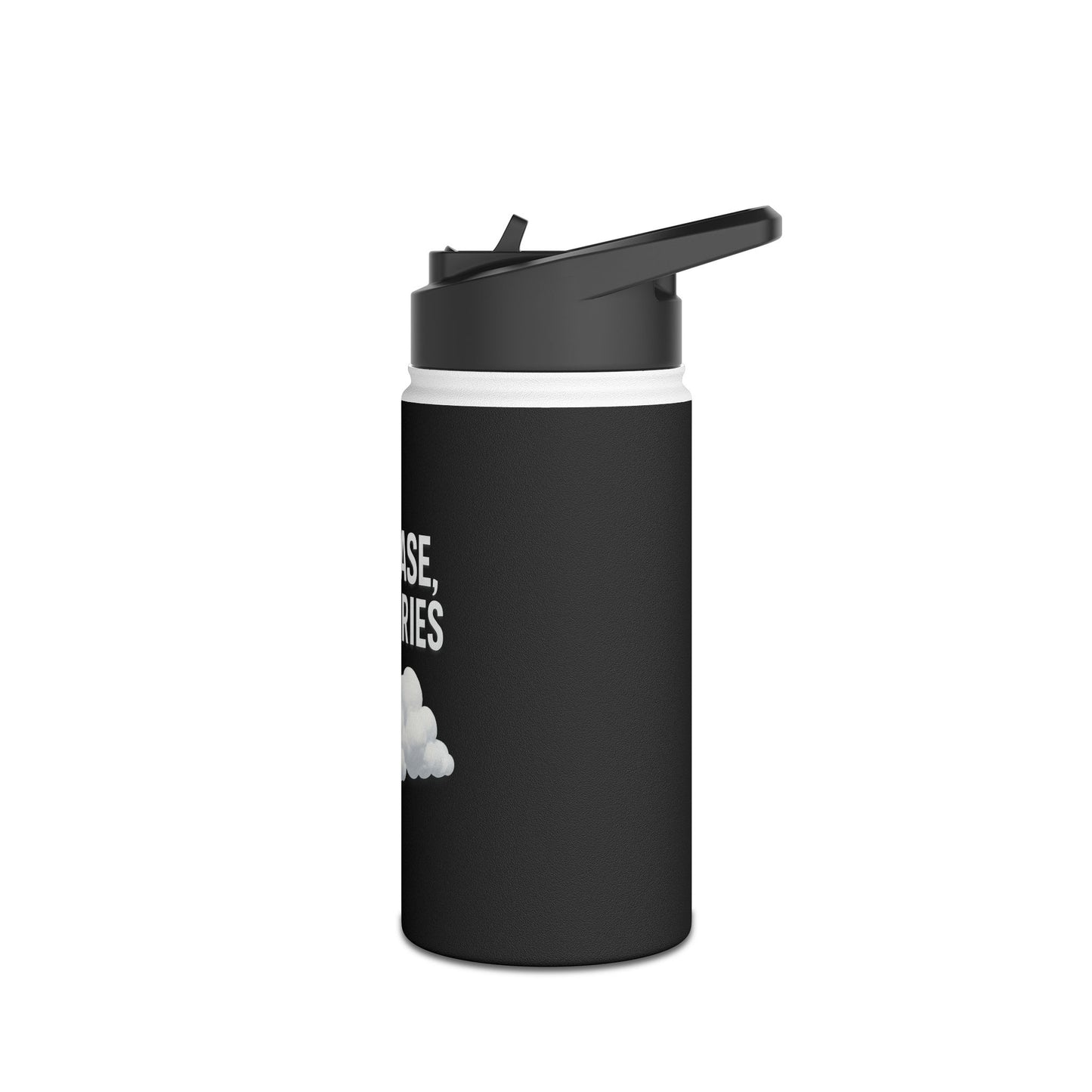 Stainless Steel Water Bottle, Standard Lid